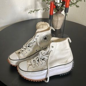 Platform high top converse